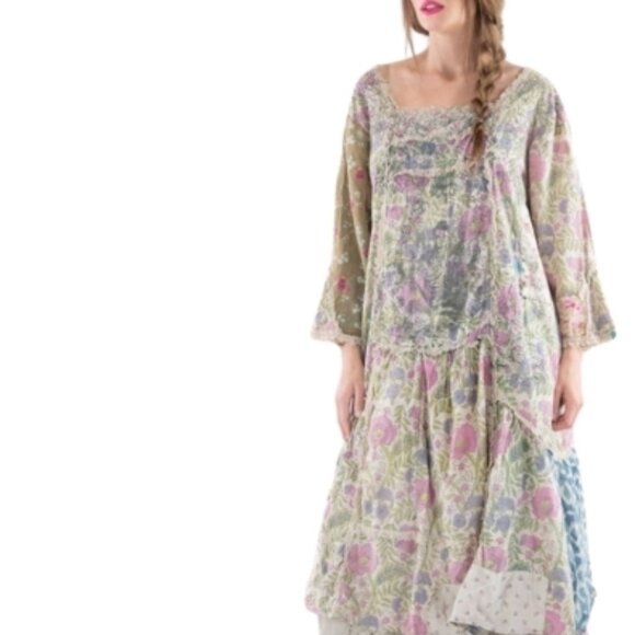 Magnolia Pearl Buddah Helenia Dress #1256 RARE - EC - Picture 1 of 11